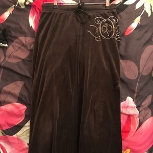 Brown Juicy Couture Sweatpants Tracksuit Pants